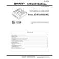 SHARP MDMT290H Manual de Servicio