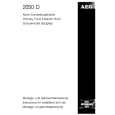 AEG 2050D-M Manual de Usuario