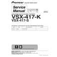PIONEER VSX-417-K/MYXJ5 Manual de Servicio
