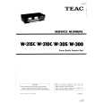 TEAC W300 Manual de Servicio