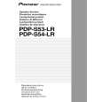 PIONEER PDP-S53-LR/XZC/WL5 Manual de Usuario