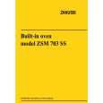 ZANUSSI ZSM703SS Manual de Usuario