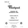 WHIRLPOOL MW8300XL0 Catálogo de piezas