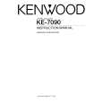 KENWOOD KE-7090 Manual de Usuario