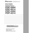 PIONEER PDP-4314/KUC Manual de Usuario