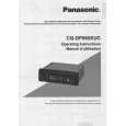 PANASONIC CQDP965EUC Manual de Usuario