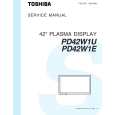 TOSHIBA PD42W1U Manual de Servicio
