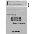 PIONEER DEH-2000R Manual de Usuario PIONEER DEH-2000R Manual de Usuario