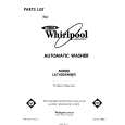 WHIRLPOOL LA7400XMW3 Catálogo de piezas