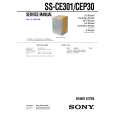 SONY SSCEP30 Manual de Servicio