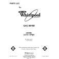 WHIRLPOOL LG7811XPW0 Catálogo de piezas
