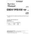 PIONEER DEH-P545-W Manual de Servicio