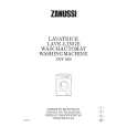 ZANUSSI ZWF1650 Manual de Usuario