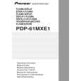 PIONEER PDP-61MXE1/TYVP Manual de Usuario