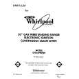 WHIRLPOOL SF336PESW0 Catálogo de piezas