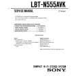 SONY LBT-N555AVK Manual de Servicio