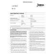 ZOPPAS PTC43 Manual de Usuario