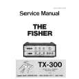 FISHER TX-300 Manual de Servicio