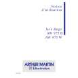 ARTHUR MARTIN ELECTROLUX AW975W Manual de Usuario