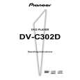 PIONEER DV-C302D/KUXQ/CA Manual de Usuario