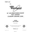 WHIRLPOOL SF0105SPW0 Catálogo de piezas