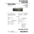 SONY CDXGT450S Manual de Servicio