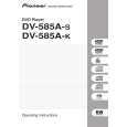 PIONEER DV-585A-S/WVXTL Manual de Usuario