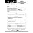 HITACHI SMO556 Manual de Servicio