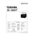 TOSHIBA SL-3047 Manual de Servicio