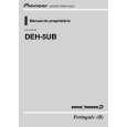 PIONEER DEH-5UB/X1F/BR Manual de Usuario