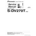 PIONEER S-DV270T/XCN5 Manual de Servicio
