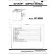 SHARP SDF-9800 Manual de Servicio