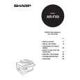 SHARP ARFX9 Manual de Usuario
