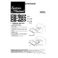 PIONEER CS-907 Manual de Servicio