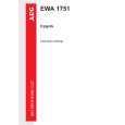 AEG EWA 1751 CORDLESS Manual de Usuario
