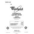 WHIRLPOOL CS5000XWN0 Catálogo de piezas