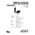 SONY SPPQ110 Manual de Usuario