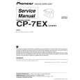 PIONEER CP-7EX/XTW1/E5 Manual de Servicio