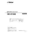 JVC BC-D1500 Manual de Usuario