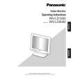 PANASONIC WVLD2000 Manual de Usuario