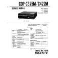 SONY CDP-C422M Manual de Servicio