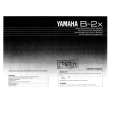 YAMAHA B-2x Manual de Usuario