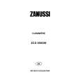 ZANUSSI ZCG050GW Manual de Usuario