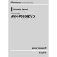 PIONEER AVH-P5950DVD/XN/RI Manual de Usuario