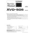 PIONEER AVD-505/US Manual de Servicio