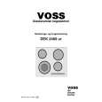 VOSS-ELECTROLUX DEK2460-UR VOSS/HIC- Manual de Usuario