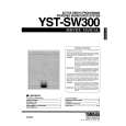 YAMAHA YST-SW300 Manual de Servicio