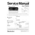TECHNICS RS-TR252 Manual de Servicio