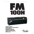FENDER FM100H Manual de Usuario