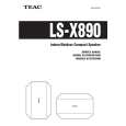 TEAC LS-X890 Manual de Usuario